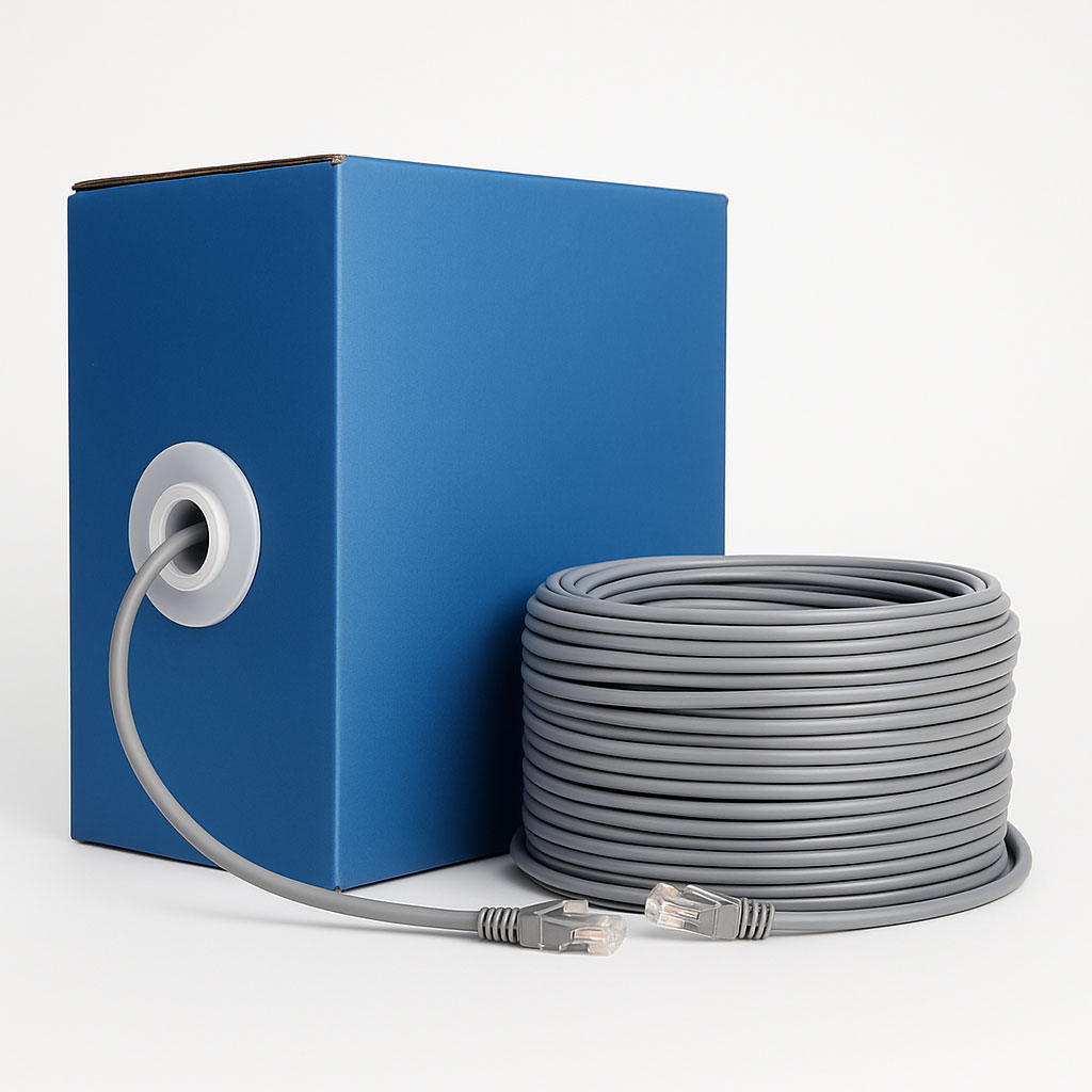 كوابل إنترنت Cat6/Cat6A معتمدة من SCI – شبكات مصر