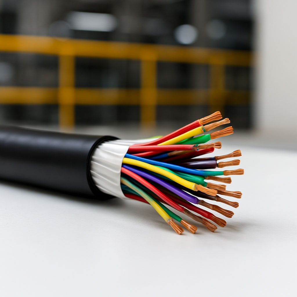 كوابل تحكم صناعية PVC متعددة الأزواج من SCI – مصر